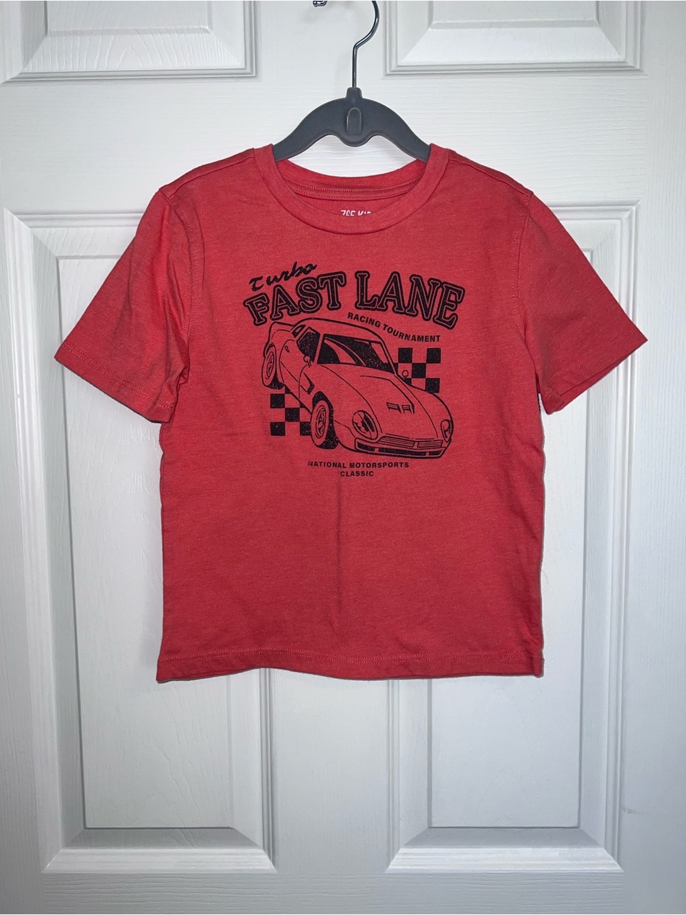 Kids sz 6 'Fast Lane' Graphic Tee